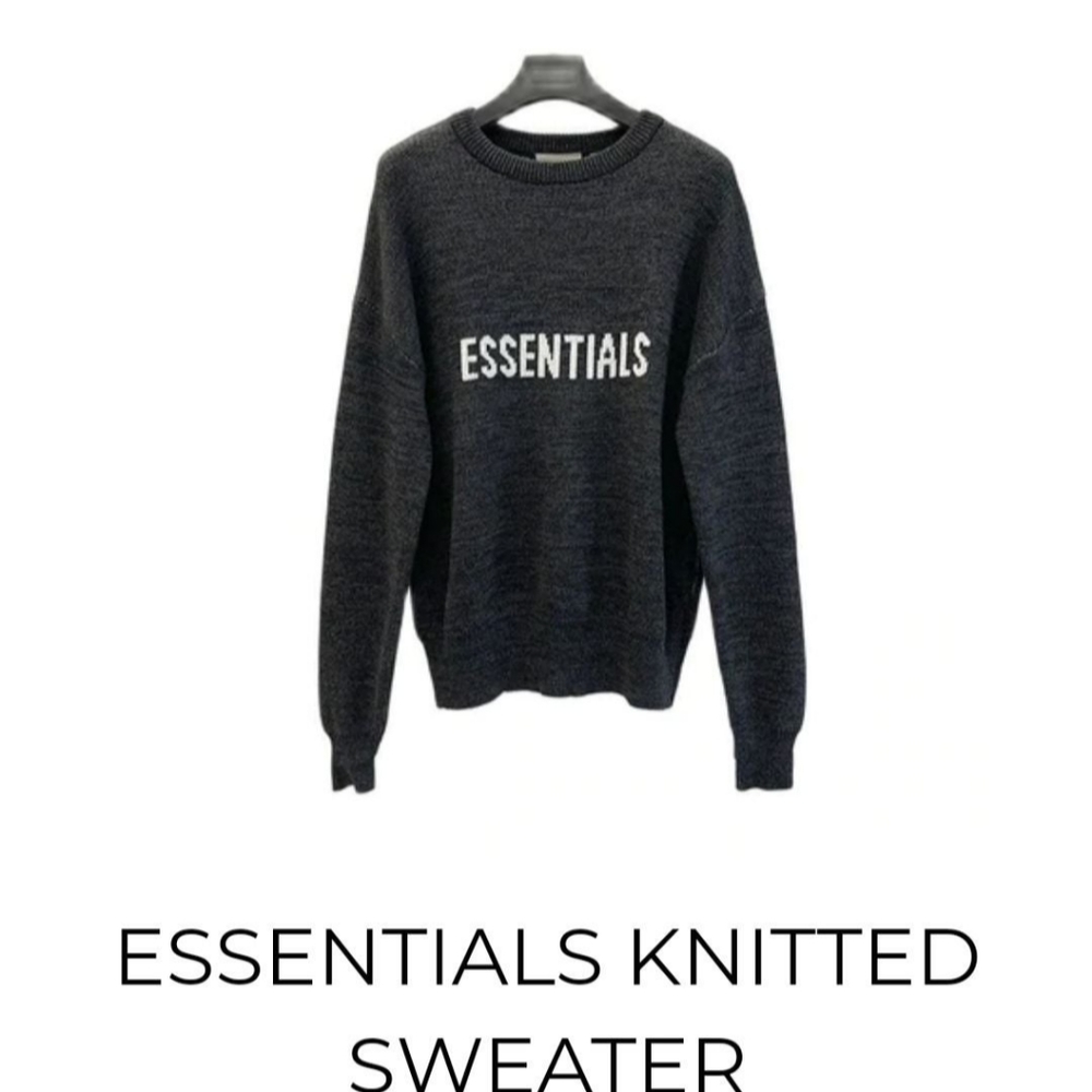 Essentials Fear Of God Knitted Sweater